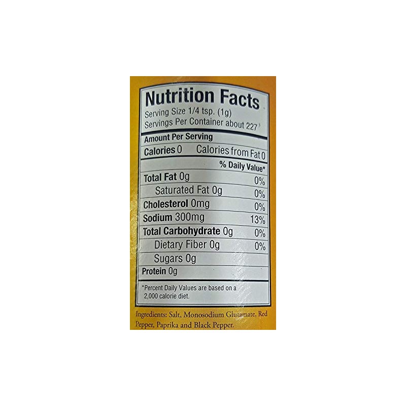 NuNu's Original All Purpose Cajun Seasoning, 8 Ounce Shaker (Pack