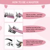 Cluster Eyelashes, Pack of 72 Individual Eyelashes, Eyelash Clusters, DIY