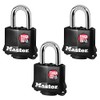 Master Lock 106045 311TRIHCMX Candado Laminado para Exterior, 40 Mm,