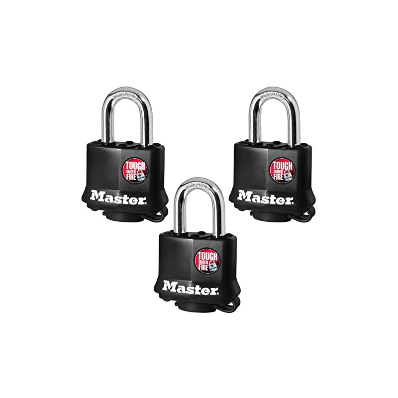 Master Lock 106045 311TRIHCMX Candado Laminado para Exterior, 40 Mm,