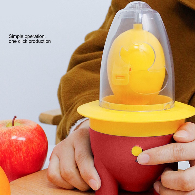 Egg Scrambler Shaker Lovely Electric Mini Portable USB Charging Golden