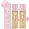 2Pcs Sheer Setting Mist Sunscreen SPF 50, Broad Spectrum Shimmering
