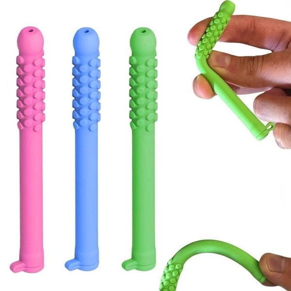 3PCS Chewable Essential Oil Breath Stick, Chewable Breather Sticks with