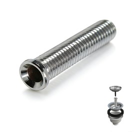 GIONAR M12 x 70 mm Hollow Screw Sink, Brass Drain Strainer Screw for Strainer Basket Valves, Valve Drains, 1.5 Inch and 3.5 Inch, Accessories for Kitchen Sinks, Drain Valve