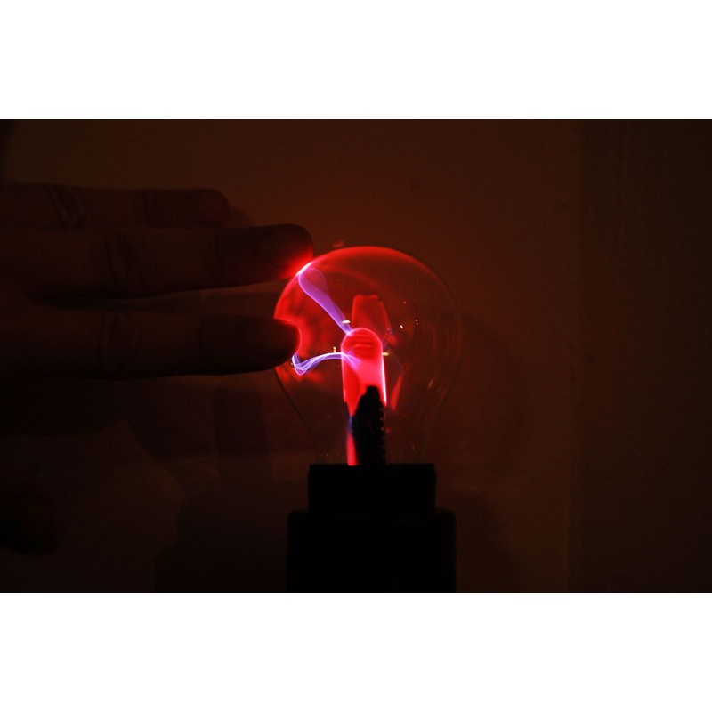 DirectGlow Plug in Electro Plasma Night Light with Black Base