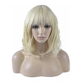 Daots Peluca Rubio Claro Ondulado 35.5 Cm Daots