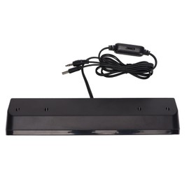 Computer Speakers, Laptop Wired Speaker HiFi Stereo Subwoofer 3.5mm Aux-in & USB Powered Portable Desktop Long Speaker for TV Computer Tablets PC