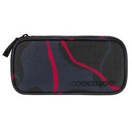 coocazoo Pencil Case, Compass Compartment, Triangle Compartment, Timetable Compartment, Removable Pen Holder, Additional Zip Pocket, from 3rd Class, Lava Lines, Unique