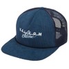Volcom Men's Logo Cheese Trucker Hat, Deep Blue