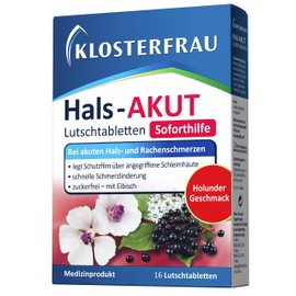 Klosterfrau Throat Acute Lozenges, Pack of 16