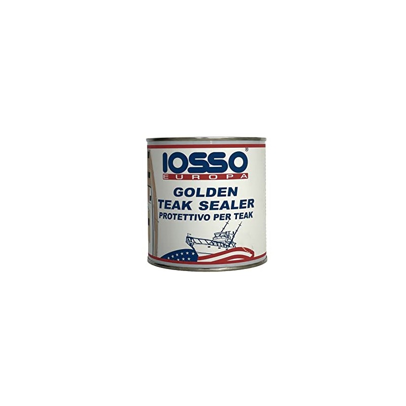 Iosso Europa Golden Teak Sealer, Protettivo per Teak, 750 ml