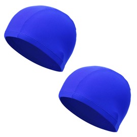 SSKHE SSKHE Exceptional Adult Swim Caps Ideal for All Swimmers, Offering Comfort, Style, and Functionality, Perfect for Both Recreational and Competitive Swimming. (blue)
