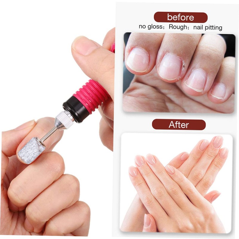 FOMIYES Fine Grit Sanding Bands Set for Nail Drill 200pcs