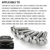 SWQS 12PCS ES75120 5.3 LS Exhaust Manifold Bolts, 10.9 Header