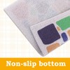 JTgugu Non-Slip Shower Mat, 60 x 60 cm, Soft PVC