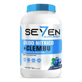 Óxido Nítrico  Clembuterol 1kg Pre Entreno Protein Seven                                                                                              