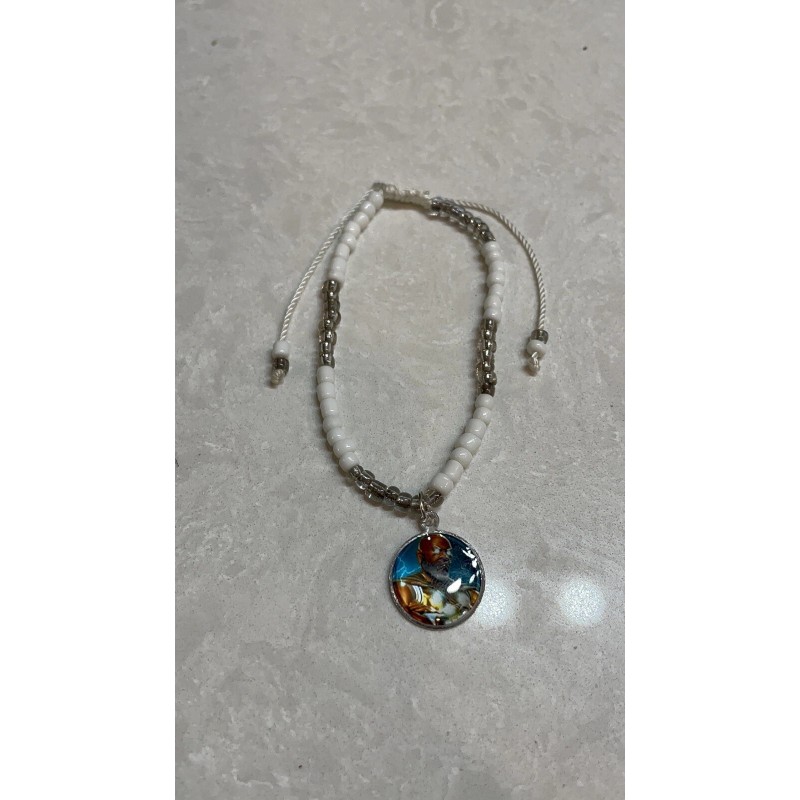 Obatala Bracelet -Adjustable And Collar (Eleke) Santeria Yoruba Religion Orisha