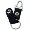 GRAPHICS & MORE Paw Print Dog Cat White on Black