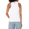 HUGO High Neck Cotton Fitted Tank