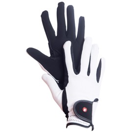 HKM by Reiterladen24 Professional Riding Gloves, Nubuck Imitation Leather, l