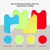 TI TIN Pack of 4 Waterproof Baby Bibs with Rubber