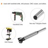 sourcing map Forstner Drill Bit 17mm / 11/16" K30/C1 Tungsten
