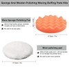 7pcs Esponja de Pulidora de Coche Pulidoras para Coche Kit