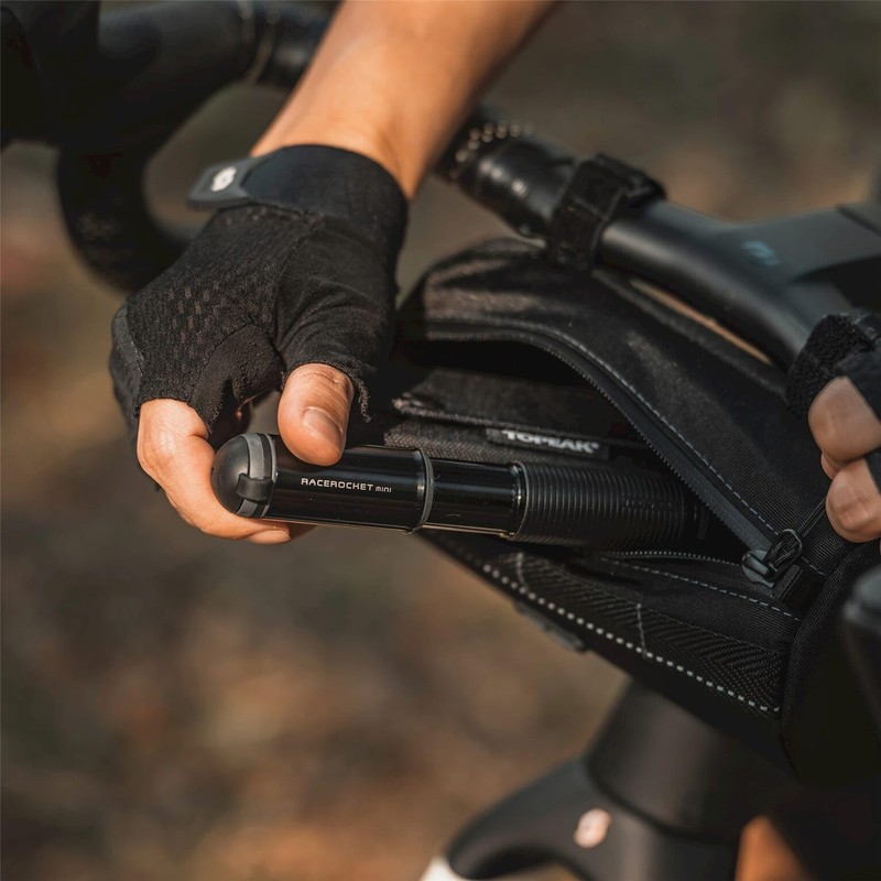 Topeak Tubular Barbag 1.5L Bicycle Handlebar Bag, Black
