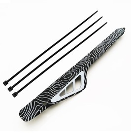 HOUSON bicycle chainstay protector, bicycle frame protector, bicycle e-bike protective cover, scratch resistant, anti-scratch, black