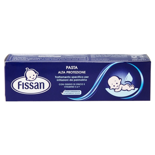 Fissan Baby Pasta High Protection with Ziinc Oxide and Vitamin 100ml 3.53oz