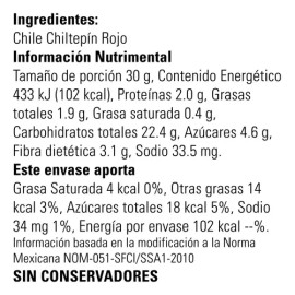 Chile Chiltepín Entero (deshidratado) 1 Kg Fresh Harvest