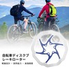 BULLSPANN 1 Set Bicycle Disc Brake Rotor, 180mm Brake Disc