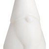 com-four® 2 x LED Santa Claus with Timer - Ceramic