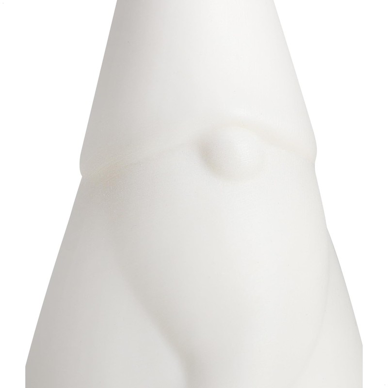 com-four® 2 x LED Santa Claus with Timer - Ceramic