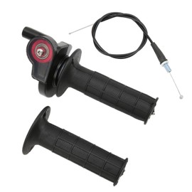 7/8in Twist Throttle Grips with Cable Replacement for CRF KLX TTR 110 125 150 200 250CC Dirt Pit Bike