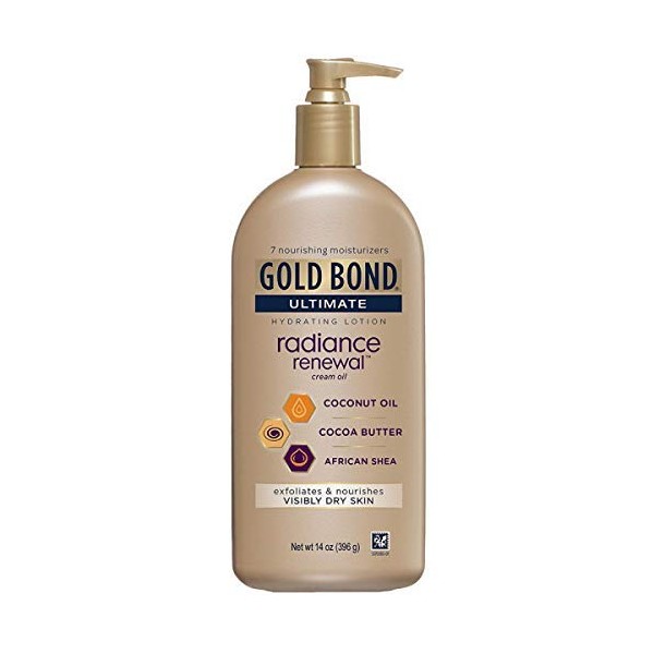 Gold Bond Ultimate Radiance Renewal Cream Oil (Pack of 4)