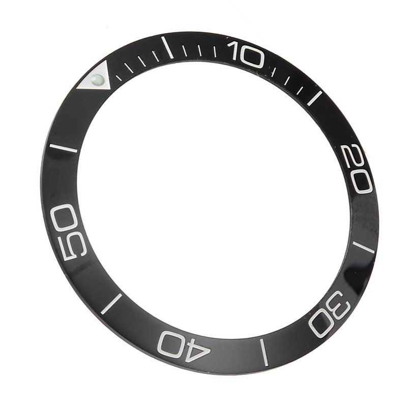 Ceramic Watch Bezel Ring Professional 38.6mm Watch Bezel Insert Replacement