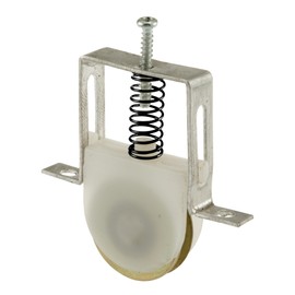 Prime-Line B 617 1 In. Nylon Spring-Loaded Rollers for Sliding Screen Doors, for Columbia (2 Pack)