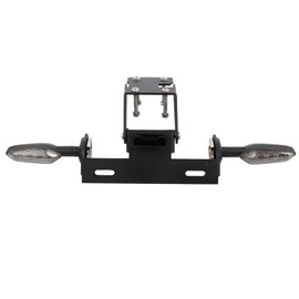 Tail Tidy Kit for Z650 ER650 NINJA650 EX650 2017-2024. Fender Eliminator Kit equipped License Plate Holder, License Plate Light, PLUG&PLAY Turn Signal Lights (Smoke)