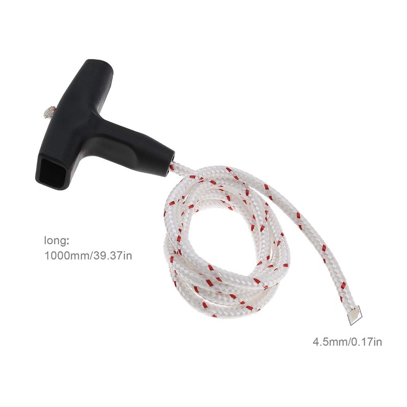 EMSea 2x Recoil Starter Handle Rope Kits, Dia 4.5mm 1