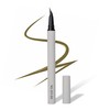Curved Tip Brown Liquid Eyeliner Pen for Light Hair (Mocha