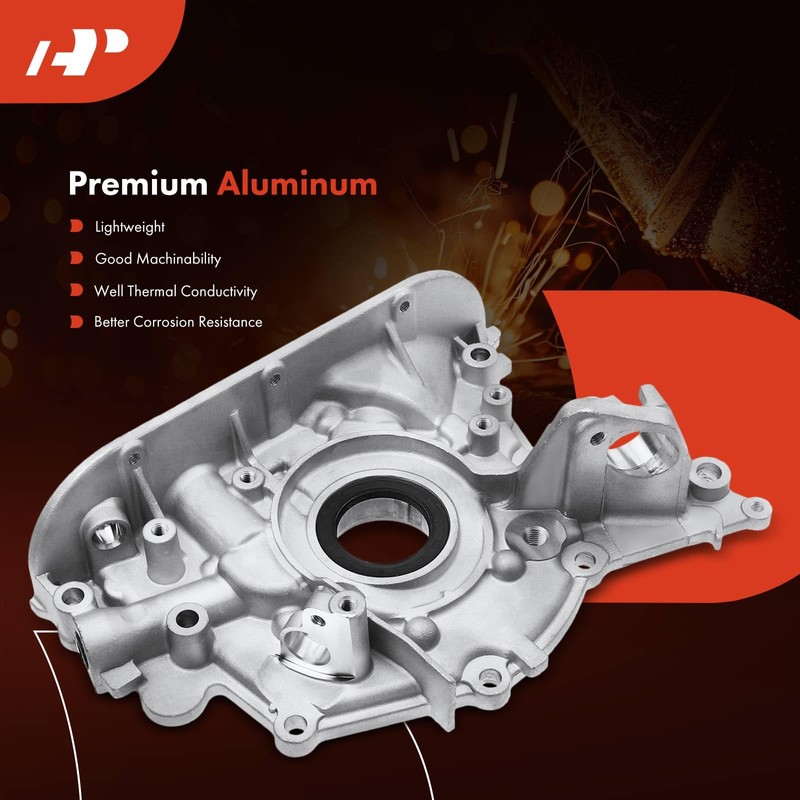 A-Premium Engine Oil Pump with O-Ring & Gasket Compatible with