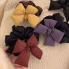 Soft Ponytail Holders for Curly & Long Hair, Multicoloured Bow