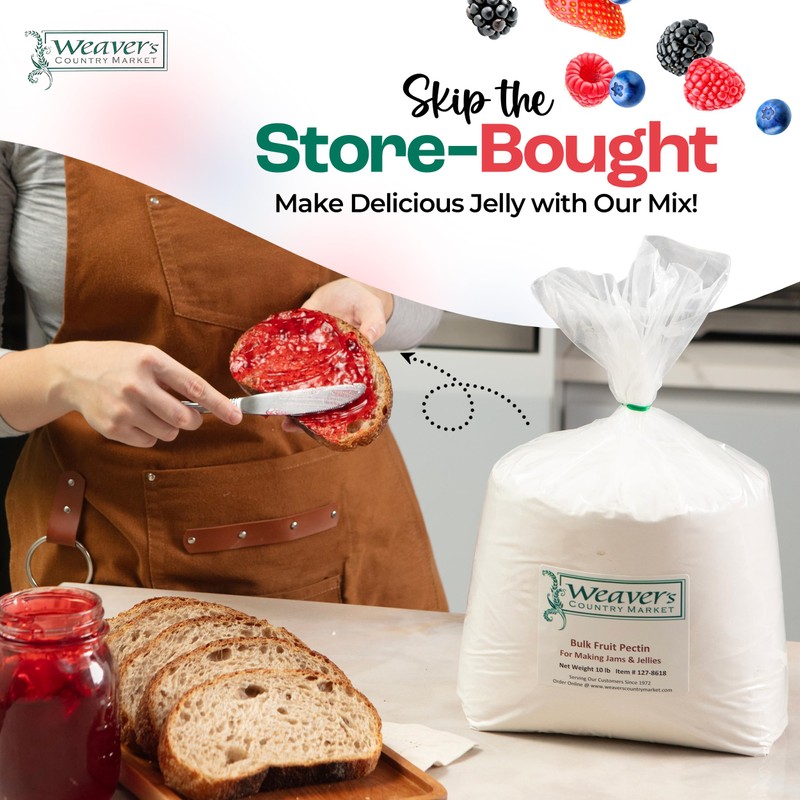 Weaver's Country Market Bulk Fruit Pectin Powder for Jam and