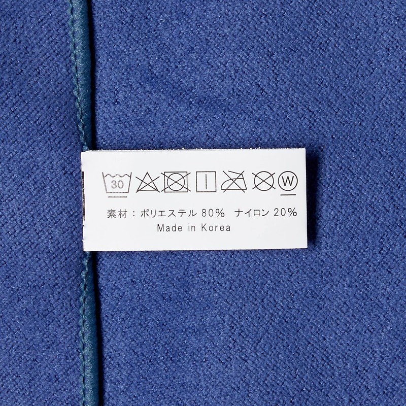 Aska Towel 2S-IBL "Smooth and Dry Face Towel", Italian Blue,