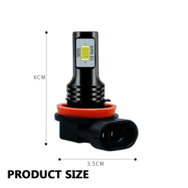 SHENKENUO 4Pcs 8000K Blue LED Headlight Bulbs High Low Beam Upgrade Kits Super Bright 35W