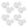 30pcs Hearing Amplifiers Eartips Soft Silicone White Accessories Replacement Earbud