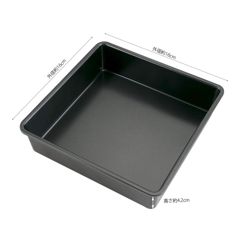 Cake mold 15cm Kai design freely Square type kai House