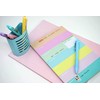 Zebra Pen Z-Grip Pastel Retractable Ballpoint Pen, Assorted Color Barrel,