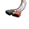 MASO ISO Wiring Harness 16 Pin Stereo Radio Adapter Plug